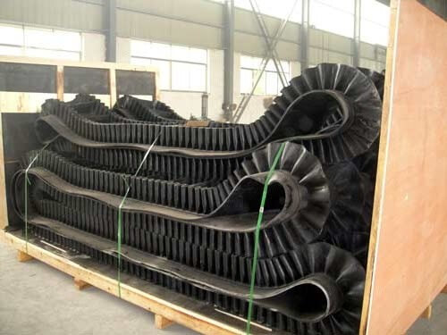 corrugated sidewall conyeyor