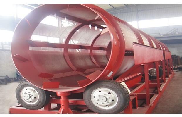 red-of--trommel-screen
