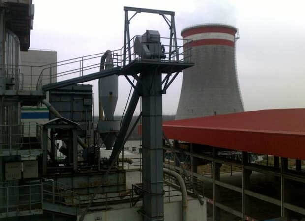 industrial chain type bucket elevator fabricated by PK mining machinery industry