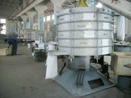 Swing tumbler vibrating screen, round swinging sieve